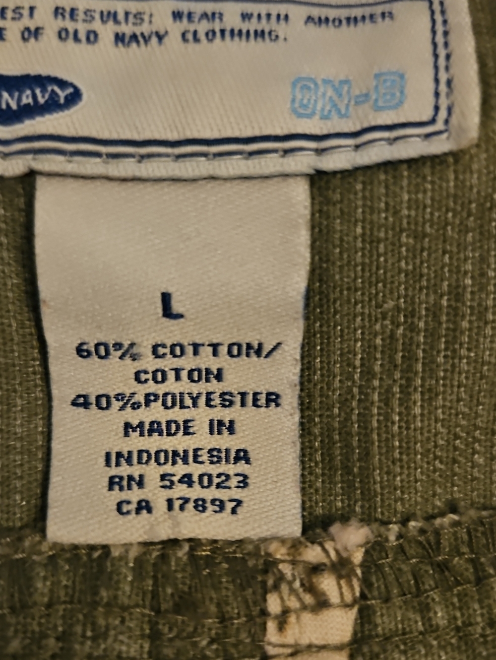 OLD NAVY 2004 Gray Button-Front Corduroy Grunge Blazer Jacket - Picture 10 of 12